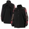 Best Pirce 🥰 Women's Qore Black Toronto Raptors Throwback Team Full-Zip Windbreaker Jacket ⌛ -women‘s clothing store unnamed file 2457
