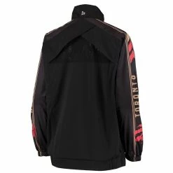 Best Pirce 🥰 Women's Qore Black Toronto Raptors Throwback Team Full-Zip Windbreaker Jacket ⌛ -women‘s clothing store unnamed file 2460