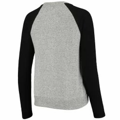 Hot Sale ⭐ Women's Fanatics Branded Gray Prestige Camo Raglan Crew Neck Sweatshirt 💯 -women‘s clothing store unnamed file 2488
