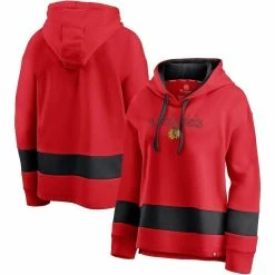 Cheap ✔️ Women's Fanatics Branded Red/Black Chicago Blackhawks Colors Of Pride Colorblock Pullover Hoodie 🔥 -women‘s clothing store unnamed file 2514