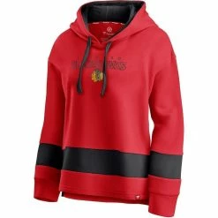 Cheap ✔️ Women's Fanatics Branded Red/Black Chicago Blackhawks Colors Of Pride Colorblock Pullover Hoodie 🔥 -women‘s clothing store unnamed file 2516
