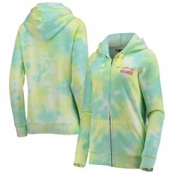Outlet 😉 Women's New Era White Tampa Bay Buccaneers Ice-Dye Full-Zip Hoodie ✨ -women‘s clothing store unnamed file 2526