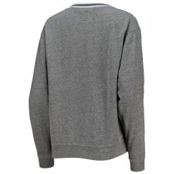 New 🌟 Women's League Collegiate Wear Heathered Gray Florida State Seminoles Victory Springs Tri-Blend V-Neck Pullover Sweatshirt 🤩 -women‘s clothing store unnamed file 2584