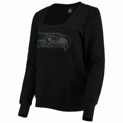 Top 10 🔥 Women's Cuce Black Seattle Seahawks Winners Square Neck Pullover Sweatshirt 🔔 -women‘s clothing store unnamed file 2591