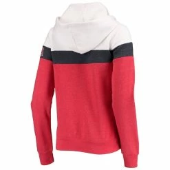 Buy 🤩 Women's New Era Heathered Red Los Angeles Angels Colorblock Full-Zip Hoodie Jacket 🌟 -women‘s clothing store unnamed file 2596