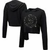 Flash Sale 🎉 Women's Majestic Threads Black Milwaukee Brewers Leopard Cropped Hoodie 🎉 -women‘s clothing store unnamed file 2625