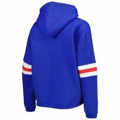 Deals 🤩 Women's Pressbox Royal Kansas Jayhawks Super Pennant Pullover Hoodie ⌛ -women‘s clothing store unnamed file 2648