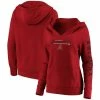 Wholesale 💯 Women's Fanatics Branded Red Arizona Diamondbacks Core High Class Crossover Pullover Hoodie 😀
