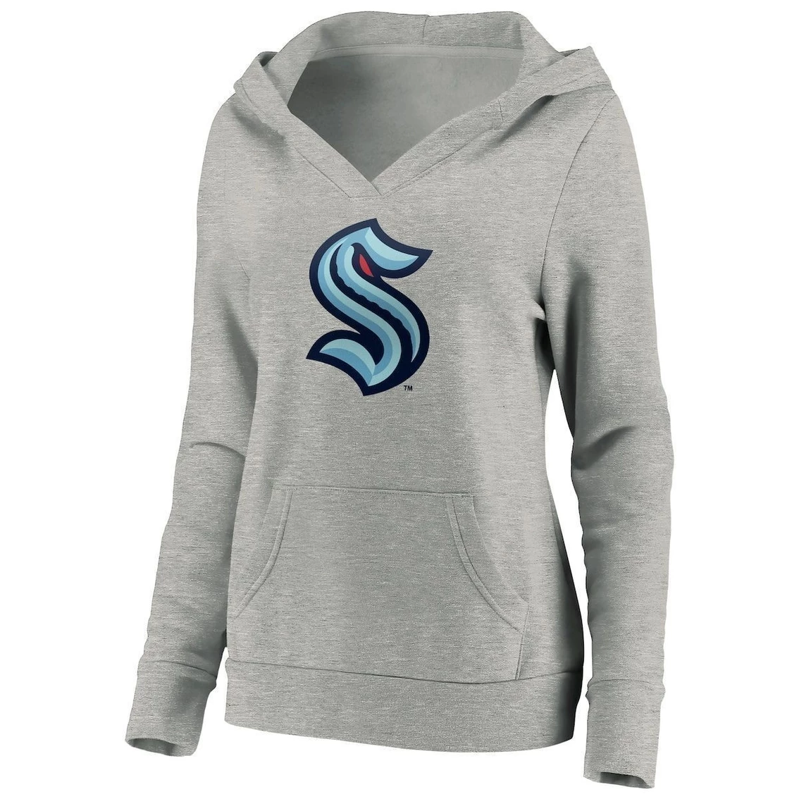 Deals π Women's Fanatics Branded Heather Gray Seattle Kraken Primary Logo Pullover Hoodie β 5 Deals π Women's Fanatics Branded Heather Gray Seattle Kraken Primary Logo Pullover Hoodie β - Image 3