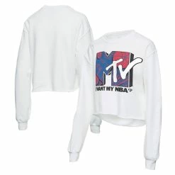 Deals π Women's Junk Food White NBA X MTV I Want My Cropped Fleece Pullover Sweatshirt π 7 Deals π Women's Junk Food White NBA X MTV I Want My Cropped Fleece Pullover Sweatshirt π -womenβs clothing store unnamed file 2694