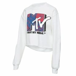 Deals π Women's Junk Food White NBA X MTV I Want My Cropped Fleece Pullover Sweatshirt π 8 Deals π Women's Junk Food White NBA X MTV I Want My Cropped Fleece Pullover Sweatshirt π -womenβs clothing store unnamed file 2695
