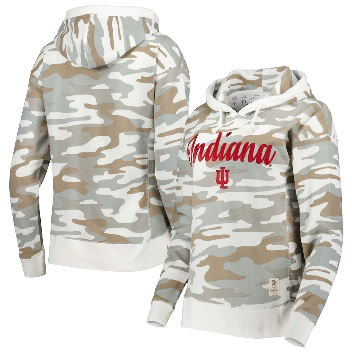Cheapest 𧨠Women's Pressbox Camo Indiana Hoosiers San Pablo Pullover Hoodie β 3 Cheapest 𧨠Women's Pressbox Camo Indiana Hoosiers San Pablo Pullover Hoodie β
