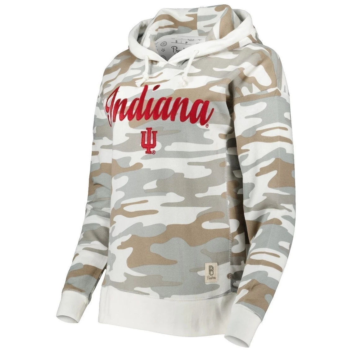 Cheapest 𧨠Women's Pressbox Camo Indiana Hoosiers San Pablo Pullover Hoodie β 5 Cheapest 𧨠Women's Pressbox Camo Indiana Hoosiers San Pablo Pullover Hoodie β - Image 3