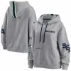 Promo 😉 Women's WEAR By Erin Andrews Gray Seattle Seahawks Full-Zip Hoodie 🌟