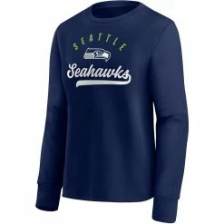 Promo 🧨 Women's Fanatics Branded College Navy Seattle Seahawks Ultimate Style Pullover Sweatshirt 👍 -women‘s clothing store unnamed file 2799