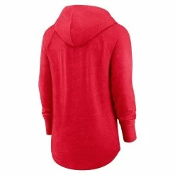 Wholesale ⌛ Women's Nike Red Kansas City Chiefs Minimal Statement Raglan Funnel Neck Pullover Hoodie 🥰 -women‘s clothing store unnamed file 2804