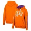Cheapest ✔️ Women's Colosseum Orange Clemson Tigers Serena Oversized Sleeve Striping V-Neck Pullover Hoodie 🎉 -women‘s clothing store unnamed file 2805