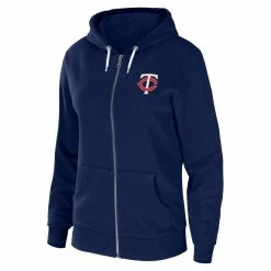 Top 10 ✨ Women's WEAR By Erin Andrews Navy Minnesota Twins Sponge Fleece Full-Zip Hoodie ✨ -women‘s clothing store unnamed file 2823