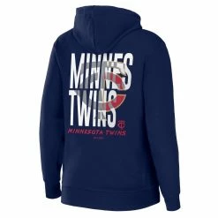 Top 10 ✨ Women's WEAR By Erin Andrews Navy Minnesota Twins Sponge Fleece Full-Zip Hoodie ✨ -women‘s clothing store unnamed file 2824