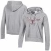 Outlet 🤩 Women's Champion Heathered Gray Texas A&M Aggies 12th Man Centennial Vault Cropped Pullover Hoodie 🤩 -women‘s clothing store unnamed file 2825