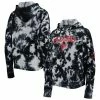 Outlet 🌟 Women's New Era Black Atlanta Falcons Cloud Dye Fleece Pullover Hoodie ✨ -women‘s clothing store unnamed file 2833