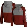 Deals 💯 Women's Champion Crimson Oklahoma Sooners Colorblocked Packable Raglan Half-Zip Hoodie Jacket 🌟 -women‘s clothing store unnamed file 2839