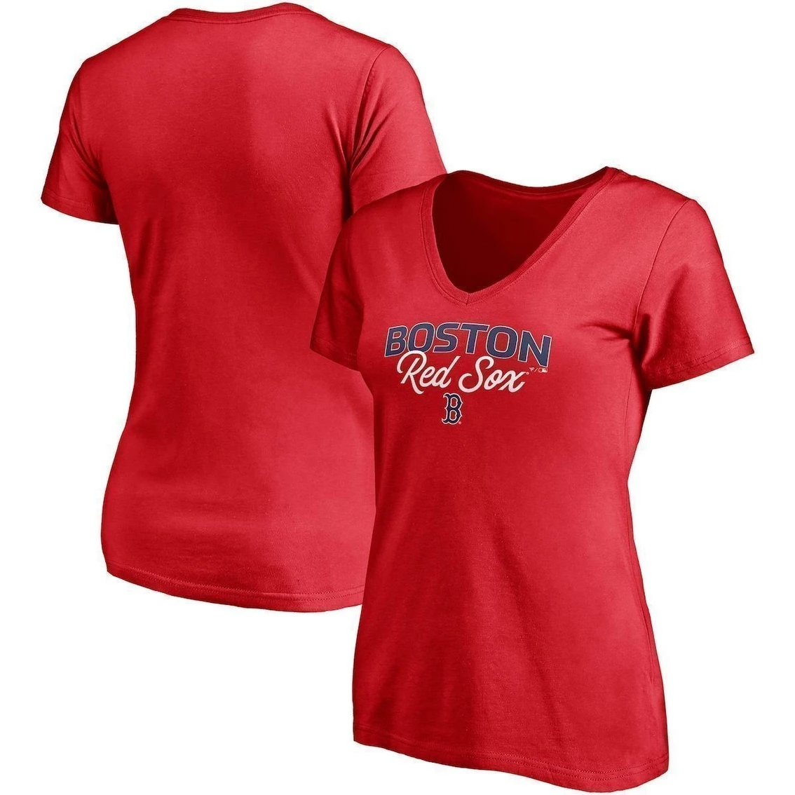 Cheapest π Women's Fanatics Branded Red Boston Red Sox Depth Chart V-Neck T-Shirt π 3 Cheapest π Women's Fanatics Branded Red Boston Red Sox Depth Chart V-Neck T-Shirt π