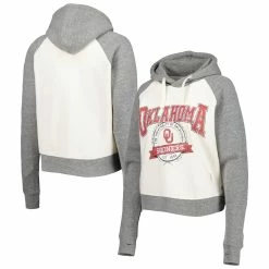 Budget π Women's Pressbox Cream/Heather Gray Oklahoma Sooners Cody Tri-Bend Raglan Pullover Hoodie π― 7 Budget π Women's Pressbox Cream/Heather Gray Oklahoma Sooners Cody Tri-Bend Raglan Pullover Hoodie π― -womenβs clothing store unnamed file 2888