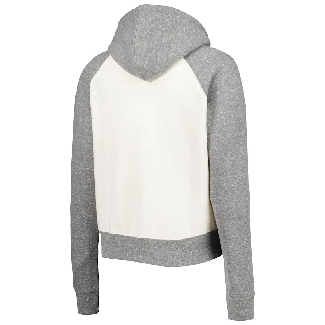 Budget π Women's Pressbox Cream/Heather Gray Oklahoma Sooners Cody Tri-Bend Raglan Pullover Hoodie π― 6 Budget π Women's Pressbox Cream/Heather Gray Oklahoma Sooners Cody Tri-Bend Raglan Pullover Hoodie π― - Image 4