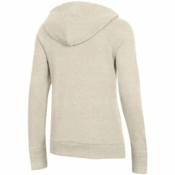 Best Pirce 👍 Women's Champion Heathered Oatmeal Oklahoma Sooners College Seal Pullover Hoodie 👏 -women‘s clothing store unnamed file 2918