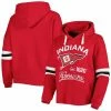 Wholesale 🥰 Women's Pressbox Crimson Indiana Hoosiers Super Pennant Pullover Hoodie 🎉 -women‘s clothing store unnamed file 2939