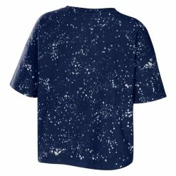 Cheapest 🔔 Women's WEAR By Erin Andrews Navy Detroit Tigers Notch Neck Tie-Dye T-Shirt ✔️ -women‘s clothing store unnamed file 296