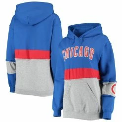 Best deal 😉 Women's Refried Apparel Royal Chicago Cubs Sustainable Pullover Hoodie ❤️