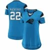 Best Pirce 🎁 Women's Fanatics Branded Christian McCaffrey Blue Carolina Panthers Athena Name & Number Fashion Top 🎉 -women‘s clothing store unnamed file 333