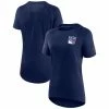 New 😉 Women's Fanatics Branded Navy New York Rangers Authentic Pro Rink Raglan Tech T-Shirt 🤩 -women‘s clothing store unnamed file 337