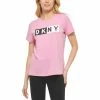 Top 10 👍 DKNY Sport Two Tone Logo Tee 🔥 -women‘s clothing store unnamed file 389