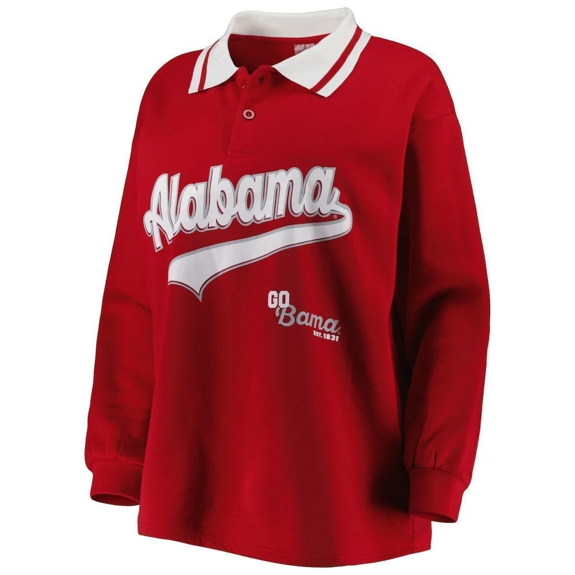 Top 10 β Women's Gameday Couture Crimson Alabama Crimson Tide Happy Hour Long Sleeve Polo π 5 Top 10 β Women's Gameday Couture Crimson Alabama Crimson Tide Happy Hour Long Sleeve Polo π - Image 3