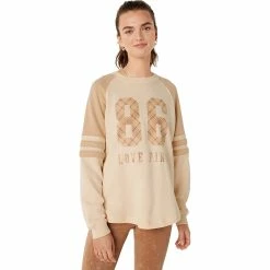 Best Pirce π Victoria's Secret PINK Varsity Raglan Stripe Long Sleeve Top π