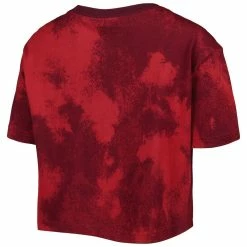 Buy ⌛ Women's Nike Maroon Virginia Tech Hokies Tie-Dye Cropped T-Shirt 🌟 -women‘s clothing store unnamed file 461