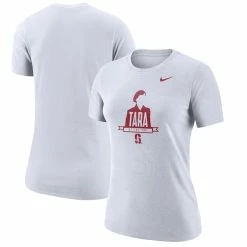 Cheap 🎉 Women's Nike White Stanford Cardinal Tara At The Top Performance T-Shirt 🔔