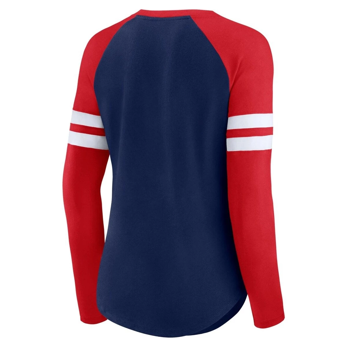 Cheapest π Women's Fanatics Branded Navy/Red New England Patriots Plus Size True To Form Lace-Up V-Neck Raglan Long Sleeve T-Shirt β¨ 6 Cheapest π Women's Fanatics Branded Navy/Red New England Patriots Plus Size True To Form Lace-Up V-Neck Raglan Long Sleeve T-Shirt β¨ - Image 4
