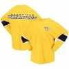 Hot Sale 🧨 Women's Fanatics Branded Gold Nashville Predators Jersey Long Sleeve T-Shirt 👏 -women‘s clothing store unnamed file 604