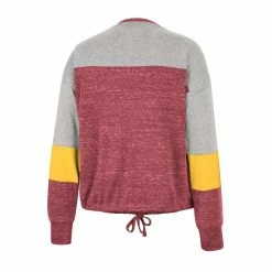 Cheapest 👏 Women's Colosseum Cardinal USC Trojans Joanna Tie Front Long Sleeve T-Shirt ❤️ -women‘s clothing store unnamed file 649