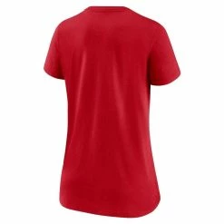 Best Pirce ⌛ Women's Cleveland Guardians Red Nike K-Bye Tri-Blend V-Neck T-Shirt 🌟 -women‘s clothing store unnamed file 686
