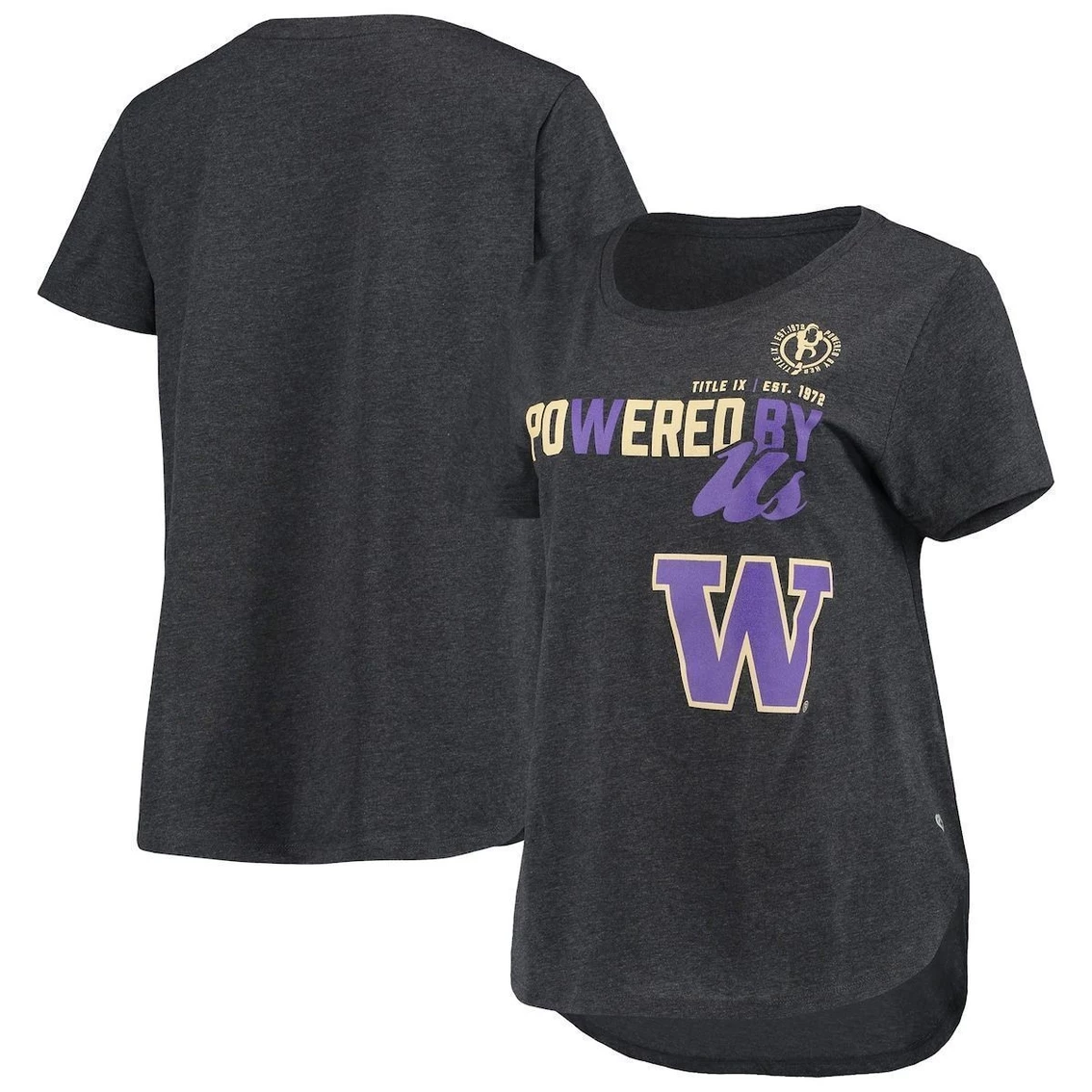 Outlet π Women's Colosseum Heathered Black Washington Huskies PoWered By Title IX T-Shirt π€© 3 Outlet π Women's Colosseum Heathered Black Washington Huskies PoWered By Title IX T-Shirt π€©