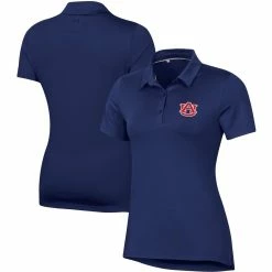 Cheap 🎁 Women's Under Armour Navy Auburn Tigers Performance Polo ✔️ -women‘s clothing store unnamed file 761