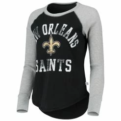 New π Women's Touch Black New Orleans Saints Waffle Raglan Long Sleeve T-Shirt π₯° 8 New π Women's Touch Black New Orleans Saints Waffle Raglan Long Sleeve T-Shirt π₯° -womenβs clothing store unnamed file 820