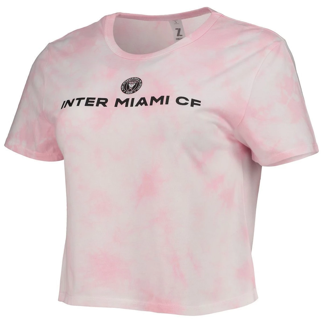 Deals π― Women's ZooZatz Pink Inter Miami CF Tie-Dye Cropped Wordmark T-Shirt β 5 Deals π― Women's ZooZatz Pink Inter Miami CF Tie-Dye Cropped Wordmark T-Shirt β - Image 3