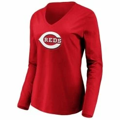 Hot Sale π Women's Fanatics Branded Red Cincinnati Reds Official Logo Long Sleeve V-Neck T-Shirt π₯° 8 Hot Sale π Women's Fanatics Branded Red Cincinnati Reds Official Logo Long Sleeve V-Neck T-Shirt π₯° -womenβs clothing store unnamed file 908