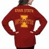 Discount 💯 Women's Pressbox Cardinal Iowa State Cyclones Fight Song The Big 👚 Shirt Oversized Long Sleeve T-Shirt 🤩 -women‘s clothing store unnamed file 914